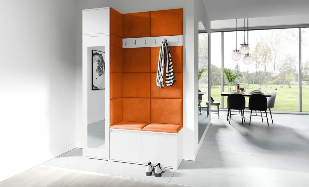 Cuier Hol Max 22, Alb/ Portocaliu - Trinity 25