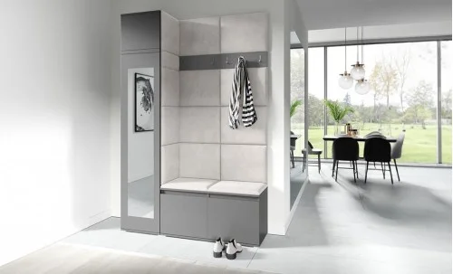 Cuier Hol Max 22, Grafit/ Crem - Trinity 1