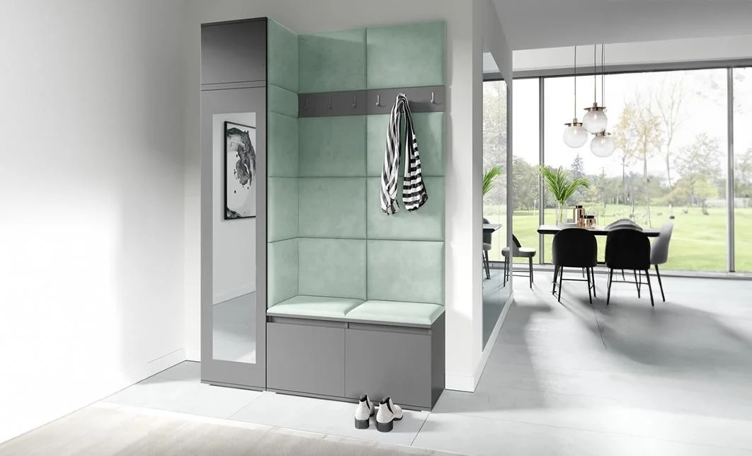 Cuier Hol Max 22, Grafit/ Verde - Trinity 21