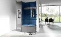 Cuier Hol Max 22, Grafit/ Albastru - Trinity 31