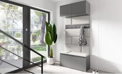 Cuier Hol Max 23, Grafit/ Crem - Trinity 1