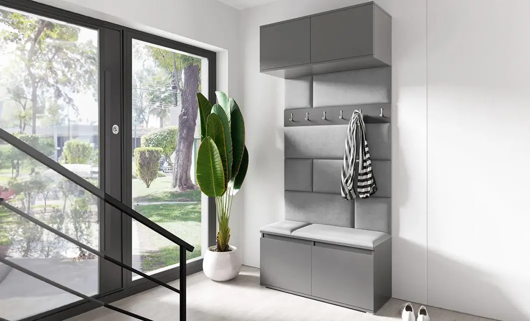 Cuier Hol Max 23, Grafit/ Gri - Trinity 14