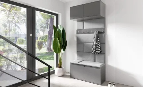 Cuier Hol Max 23, Grafit/ Gri - Trinity 14