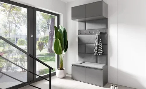 Cuier Hol Max 23, Grafit/ Gri - Trinity 15