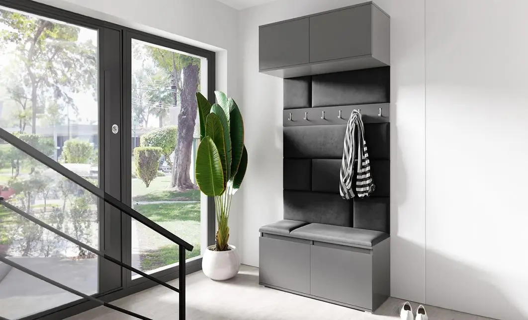 Cuier Hol Max 23, Grafit/ Negru - Trinity 16