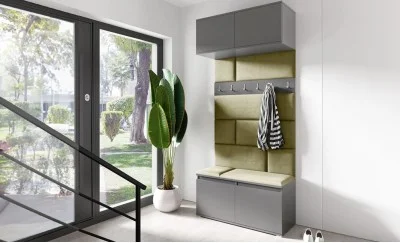 Cuier Hol Max 23, Grafit/ Verde - Trinity 27