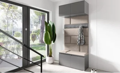 Cuier Hol Max 23, Grafit/ Maro - Trinity 5