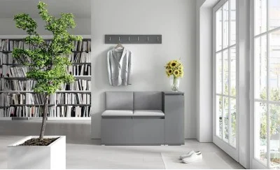 Cuier Hol Max 25, Grafit/ Gri - Trinity 14