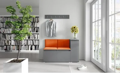 Cuier Hol Max 25, Grafit/ Portocaliu - Trinity 25