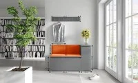 Cuier Hol Max 25, Grafit/ Portocaliu - Trinity 25