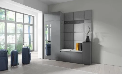 Cuier Hol Max 26, Grafit/ Gri - Trinity 14