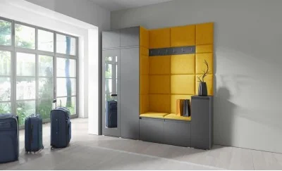 Cuier Hol Max 26, Grafit/ Portocaliu - Trinity 26