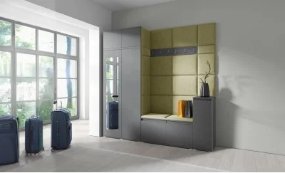 Cuier Hol Max 26, Grafit/ Verde - Trinity 27