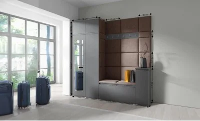 Cuier Hol Max 26, Grafit/ Maro - Trinity 8