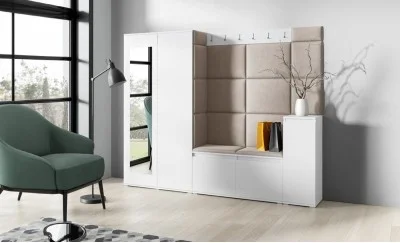 Cuier Hol Max 27, Alb/ Maro - Trinity 5