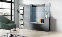Cuier Hol Max 27, Grafit/ Albastru - Trinity 22