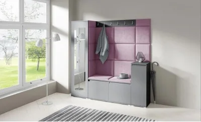 Cuier Hol Max 28, Grafit/ Mov - Trinity 11