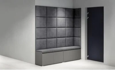 Cuier Hol Max  3, Grafit/ Gri - Trinity 15