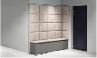 Cuier Hol Max 3, Grafit/ Bej - Trinity 2