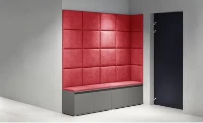 Cuier Hol Max 3, Grafit/ Rosu - Trinity 9