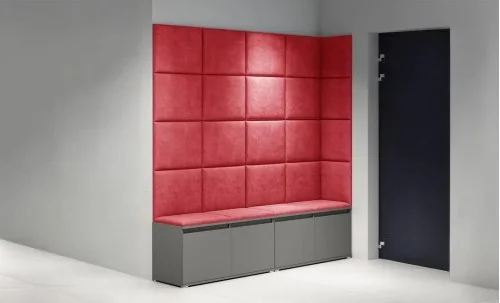 Cuier Hol Max 3, Grafit/ Rosu - Trinity 9