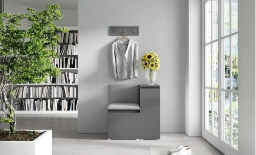 Cuier Hol Max 30, Grafit/ Gri - Trinity 14
