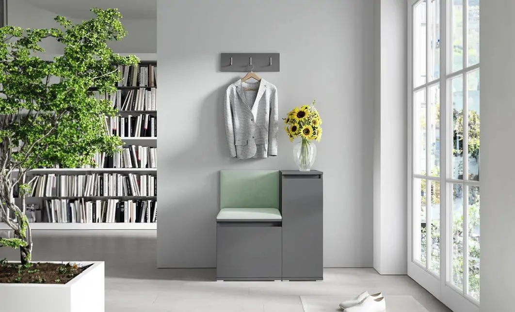 Cuier Hol Max 30, Grafit/ Verde - Trinity 21