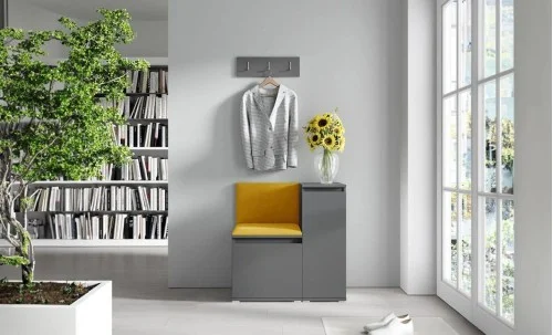 Cuier Hol Max 30, Grafit/ Portocaliu - Trinity 26