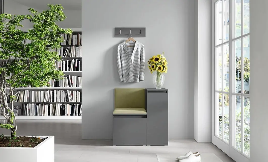 Cuier Hol Max 30, Grafit/ Verde - Trinity 27