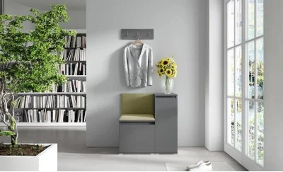 Cuier Hol Max 30, Grafit/ Verde - Trinity 27
