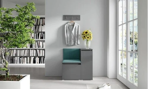 Cuier Hol Max 30, Grafit/ Verde - Trinity 28