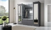 Cuier Hol Max 31, Grafit/ Gri - Trinity 14