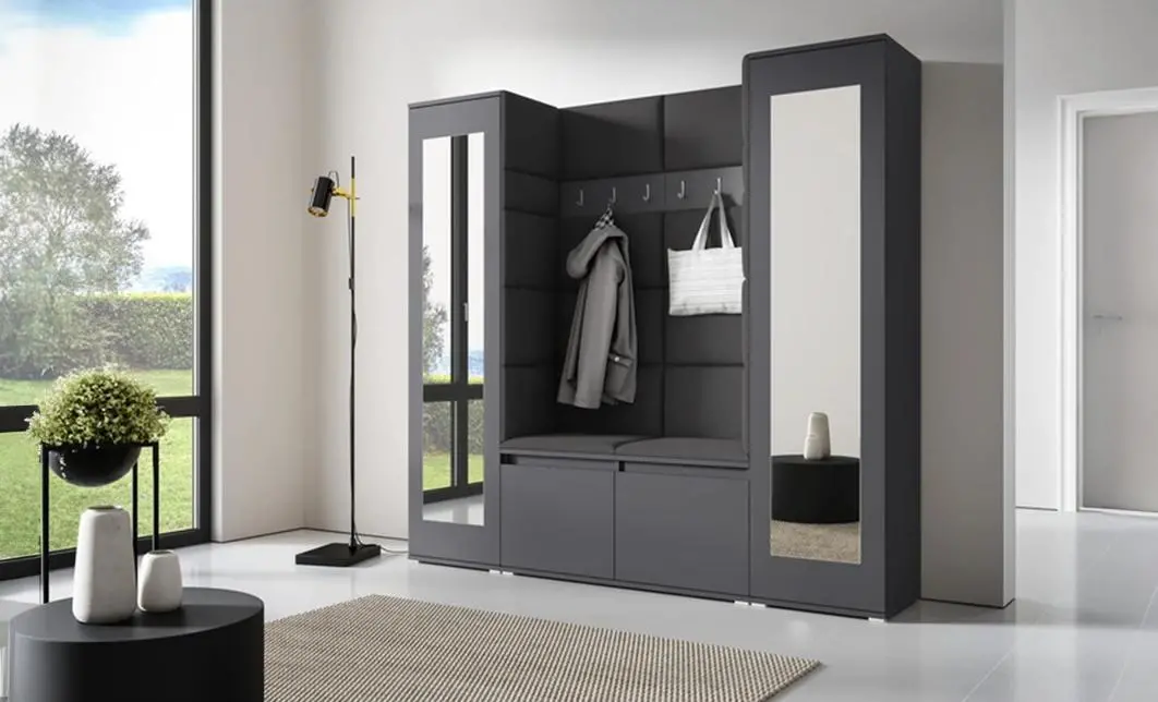 Cuier Hol Max 31, Grafit/ Gri - Trinity 15