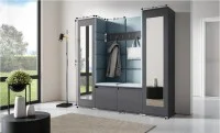 Cuier Hol Max 31, Grafit/ Albastru - Trinity 22 1