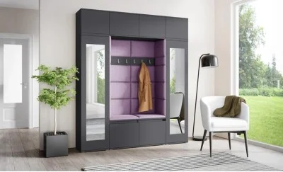 Cuier Hol Max 32, Grafit/Mov - Trinity 11