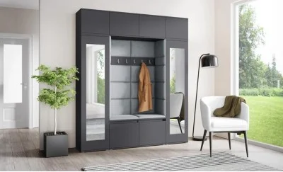 Cuier Hol Max 32, Grafit/Gri - Trinity 14