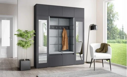 Cuier Hol Max 32, Grafit/Gri - Trinity 14