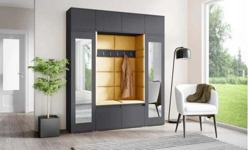 Cuier Hol Max 32, Grafit/Portocaliu - Trinity 26