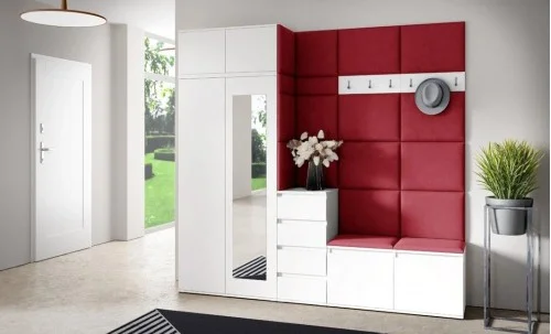 Cuier Hol Max 33, Alb/Rosu - Trinity 24
