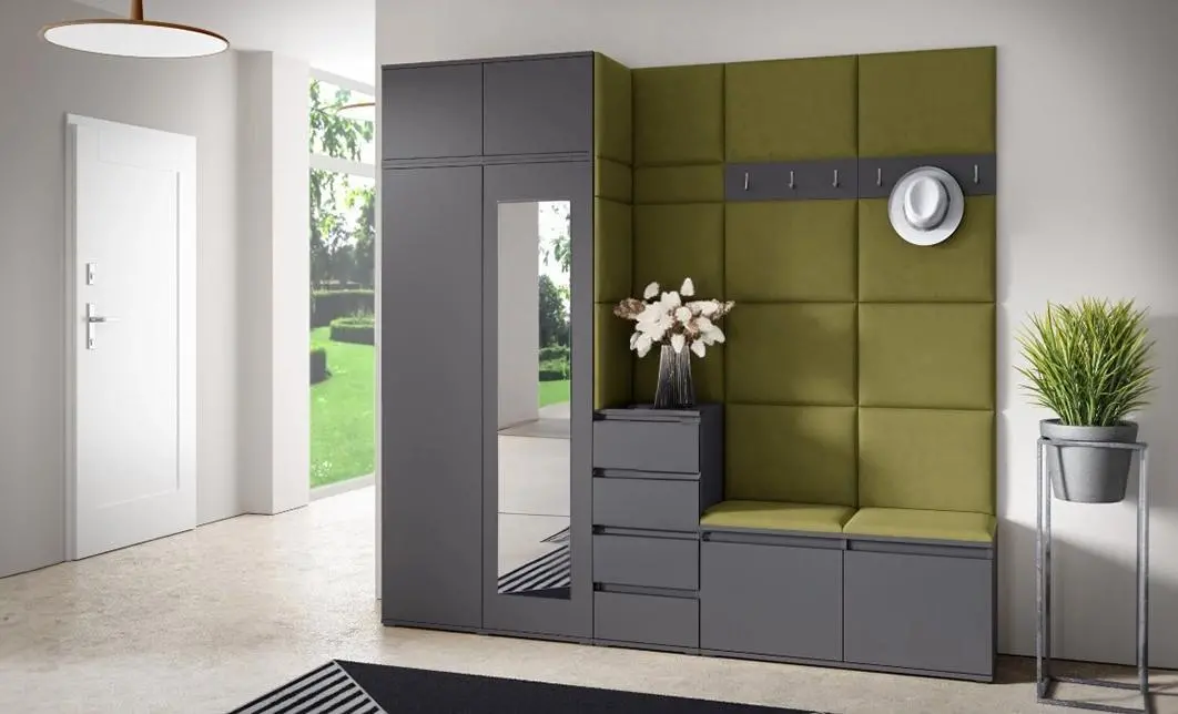Cuier Hol Max 33, Grafit/Verde - Trinity 27