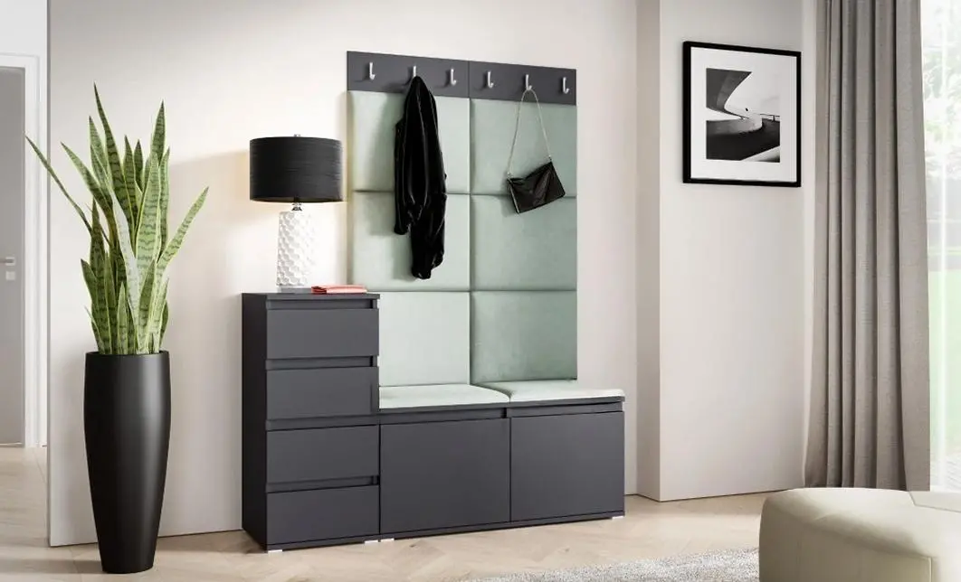 Cuier Hol Max 34, Grafit/Verde - Trinity 21