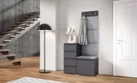 Cuier Hol Max 35, Grafit/Gri - Trinity 14