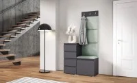 Cuier Hol Max 35, Grafit/Verde - Trinity 21