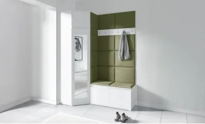 Cuier Hol Max 37, Alb/Verde - Trinity 27