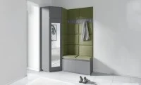 Cuier Hol Max 37, Grafit/Verde - Trinity 27