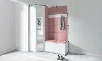 Cuier Hol Max 37, Alb/Roz - Trinity 23