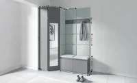 Cuier Hol Max 37, Grafit/Verde - Trinity 21