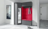 Cuier Hol Max 38, Grafit/Rosu - Trinity 9