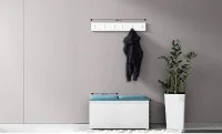 Cuier Hol Max 5, Alb/ Albastru - Trinity 13 1