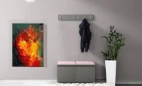 Cuier Hol Max 5, Grafit/ Roz - Trinity 19